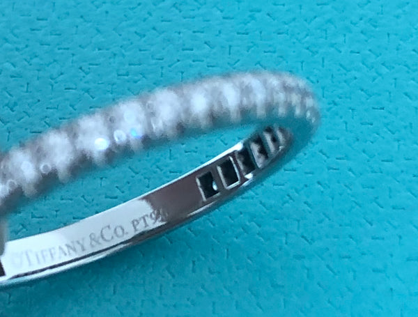 Tiffany & Co. Full Diamond Eternity Soleste Band Size 4.5