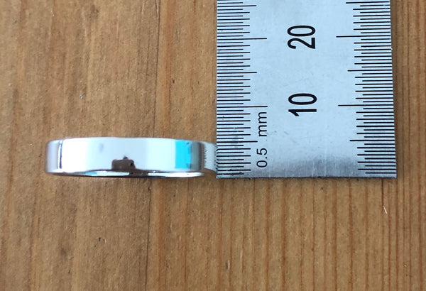Tiffany & Co. Mens Platinum Wedding Band Ring 4mm Wide Size 9.25 RRP $2550