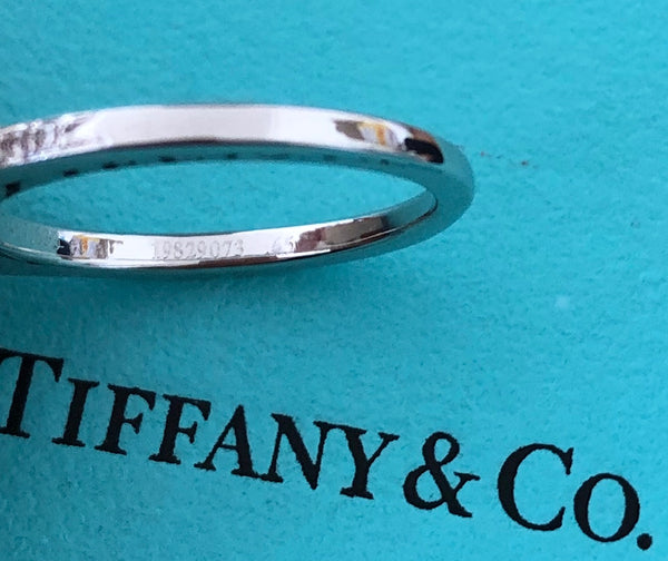Tiffany & Co. 0.81tcw F/VVS1 Diamond Legacy Engagement Ring