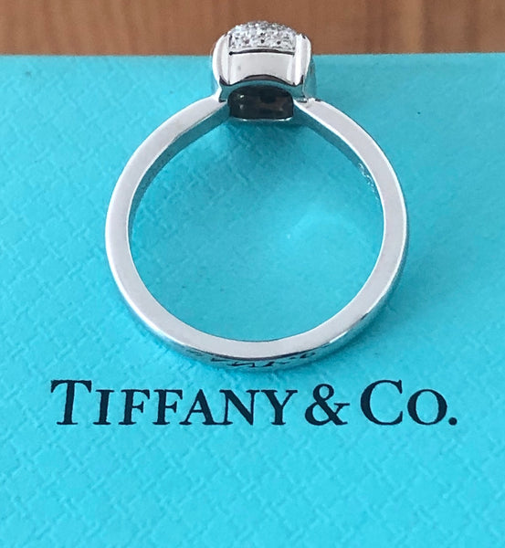 Tiffany & Co. Diamond and 18ct White Gold Paloma Picasso Sugar Stack Pave Ring