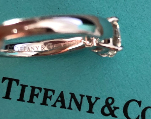 Tiffany & Co. 0.90ct I/VS1 Harmony Diamond Solitaire Engagement Ring Cert/Val