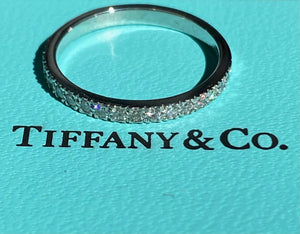Tiffany & Co. 0.23tcw Diamond Novo Half Eternity Wedding Anniversary Band