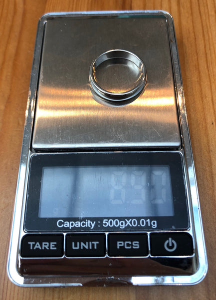 Tiffany & Co. 4.5mm Platinum PT950 Band Ring 8.09gms RRP $2950