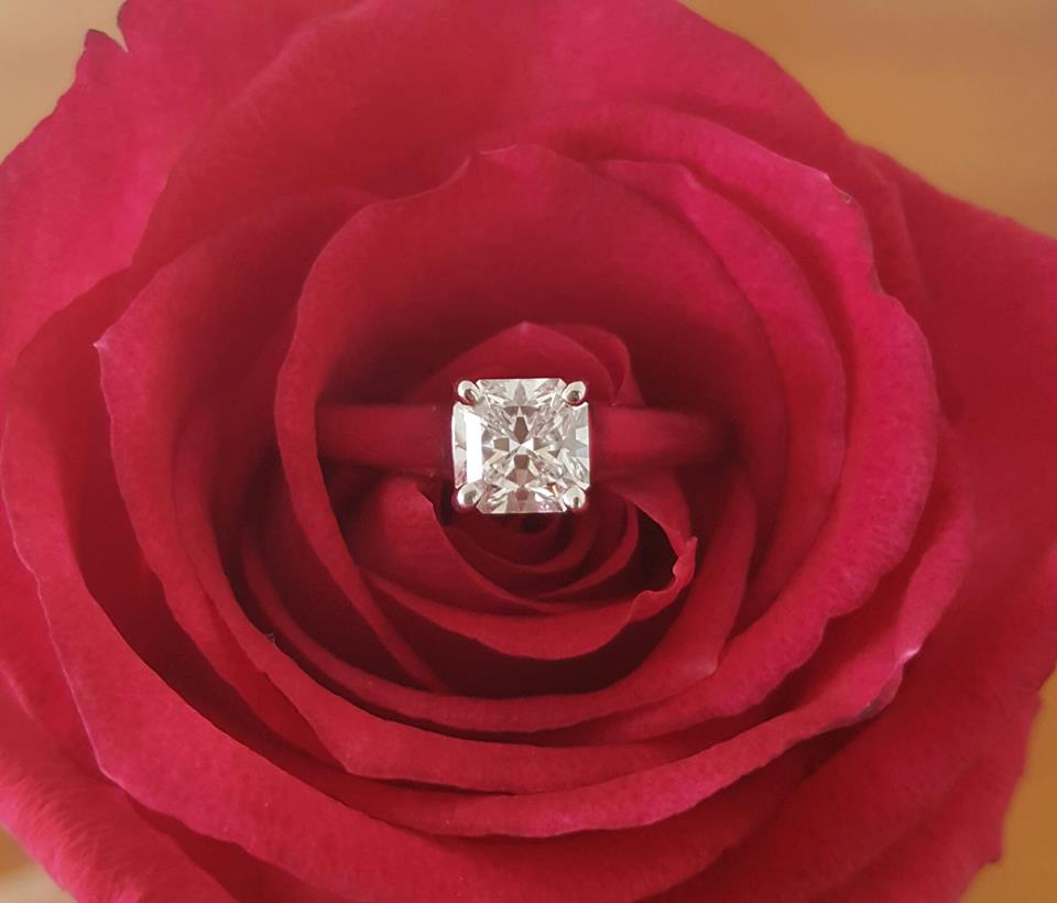 Tiffany & Co. 0.67ct H/IF Lucida Diamond Engagement Ring Platinum Cert/Val/Boxes