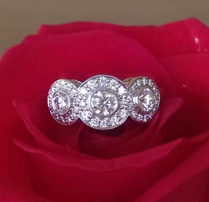 Tiffany & Co. 0.55tcw Circlet Engagement Anniversary Dress Ring Plat RRP $8400
